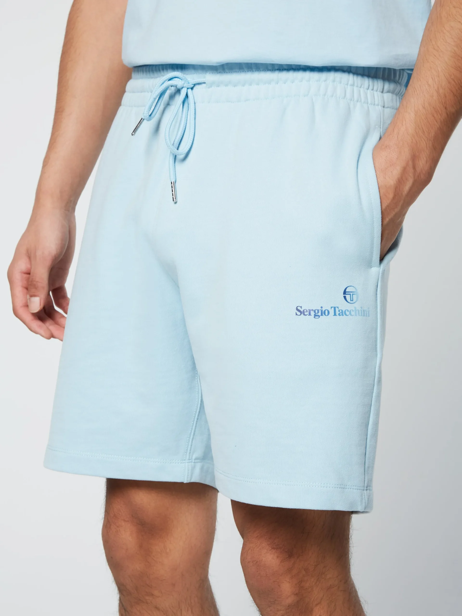 Sergio Tacchini Gradiennte Shorts- CLEAR SKY New