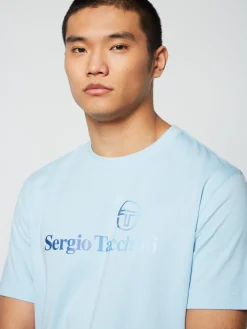 Sergio Tacchini Gradiennte T-Shirt- CLEAR SKY Sale