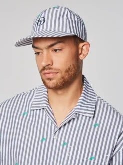 Sergio Tacchini Granda Baseball Hat- MARITIME BLUE Outlet