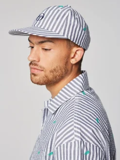 Sergio Tacchini Granda Baseball Hat- MARITIME BLUE Outlet
