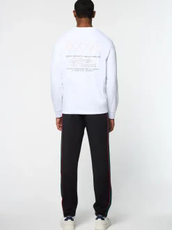 Sergio Tacchini Inverno Long Sleeve T-Shirt- BRILLIANT WHITE Sale