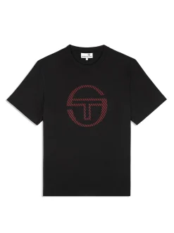 Sergio Tacchini Lecce T-Shirt- BLACK BEAUTY Fashion