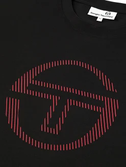 Sergio Tacchini Lecce T-Shirt- BLACK BEAUTY Fashion