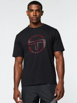 Sergio Tacchini Lecce T-Shirt- BLACK BEAUTY Fashion