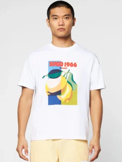 Sergio Tacchini Limone T-Shirt- BRILLIANT WHITE Hot