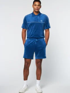 Sergio Tacchini Lioni Velour Short Archivio- LIMOGES Clearance