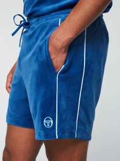 Sergio Tacchini Lioni Velour Short Archivio- LIMOGES Clearance