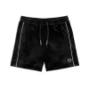 Sergio Tacchini Lioni Velour Short Archivio- BLACK BEAUTY Fashion