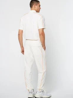 Sergio Tacchini Lioni Velour Track Pant Archivio- GARDENIA Online
