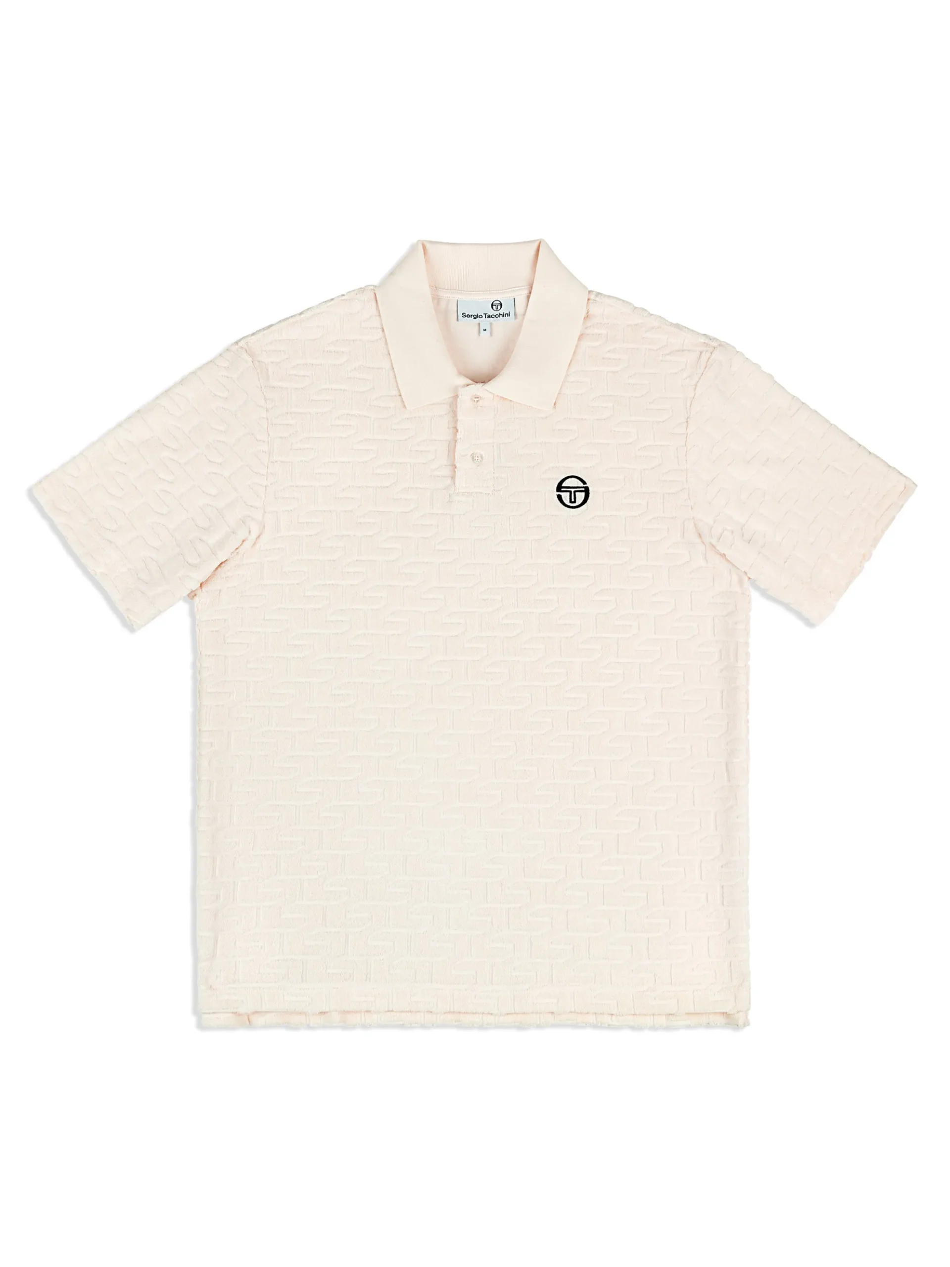 Sergio Tacchini Livata Monogram Polo- GARDENIA Best