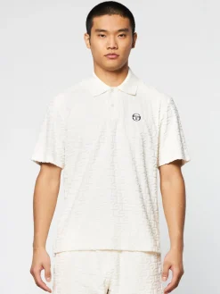 Sergio Tacchini Livata Monogram Polo- GARDENIA Best