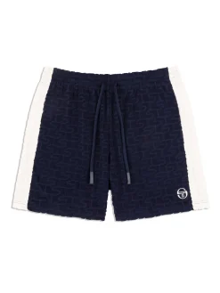 Sergio Tacchini Livata Monogram Short- MARITIME BLUE Fashion