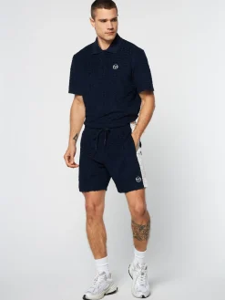 Sergio Tacchini Livata Monogram Short- MARITIME BLUE Fashion