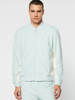 Sergio Tacchini Livata Monogram Track Jacket- SURF SPRAY Outlet