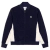 Sergio Tacchini Livata Monogram Track Jacket- MARITIME BLUE Discount