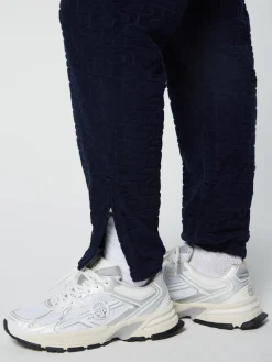 Sergio Tacchini Livata Monogram Track Pant- MARITIME BLUE New