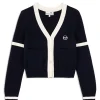 Sergio Tacchini Lucia Knit Cardigan- MARITIME BLUE Fashion
