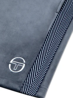 Sergio Tacchini Maglia Velour Short- GRISAILLE Fashion