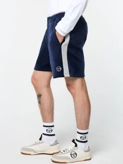 Sergio Tacchini Maglia Velour Short- MARITIME BLUE Sale
