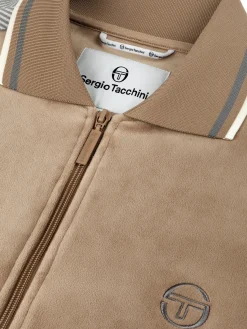 Sergio Tacchini Maglia Velour Track Jacket- HUMUS Best