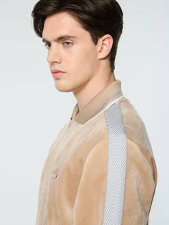 Sergio Tacchini Maglia Velour Track Jacket- HUMUS Best