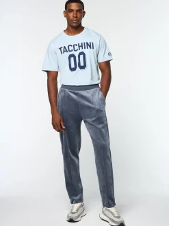 Sergio Tacchini Maglia Velour Track Pant- GRISAILLE Hot