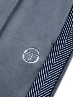 Sergio Tacchini Maglia Velour Track Pant- GRISAILLE Hot