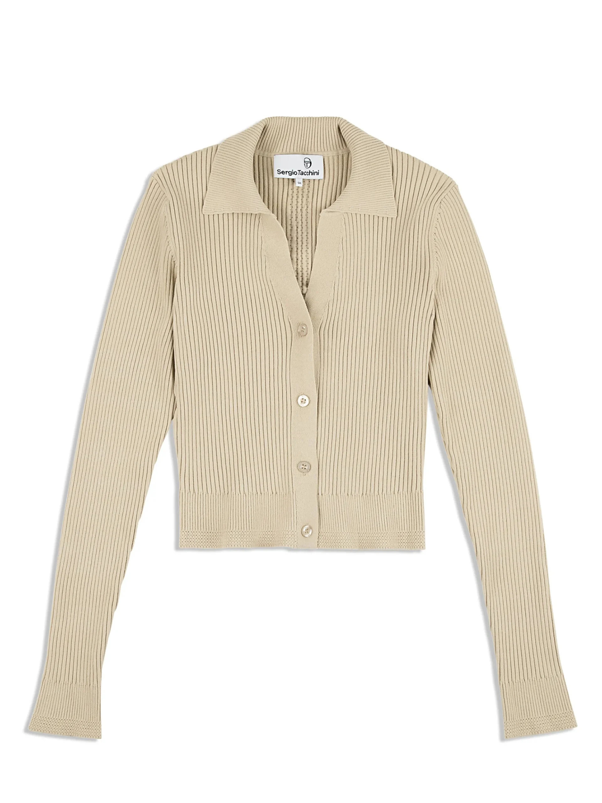 Sergio Tacchini Magreta Rib Cardigan- HUMUS Online