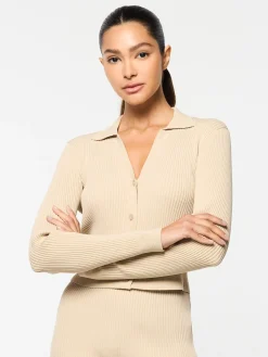 Sergio Tacchini Magreta Rib Cardigan- HUMUS Online