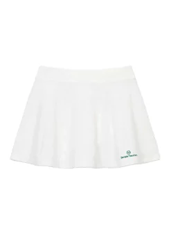 Sergio Tacchini MC Terry Flare Skirt- OFF WHITE Hot