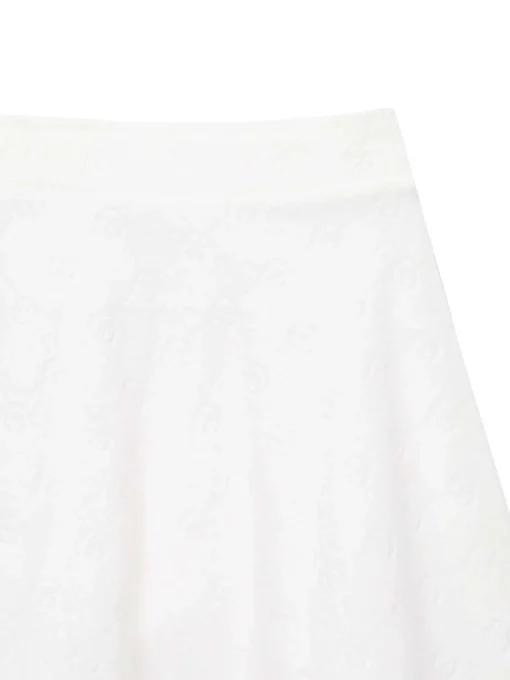 Sergio Tacchini MC Terry Flare Skirt- OFF WHITE Hot