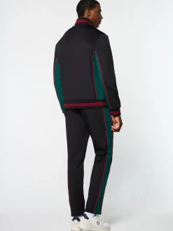 Sergio Tacchini Melfi Diver Track Jacket- BLACK BEAUTY Outlet