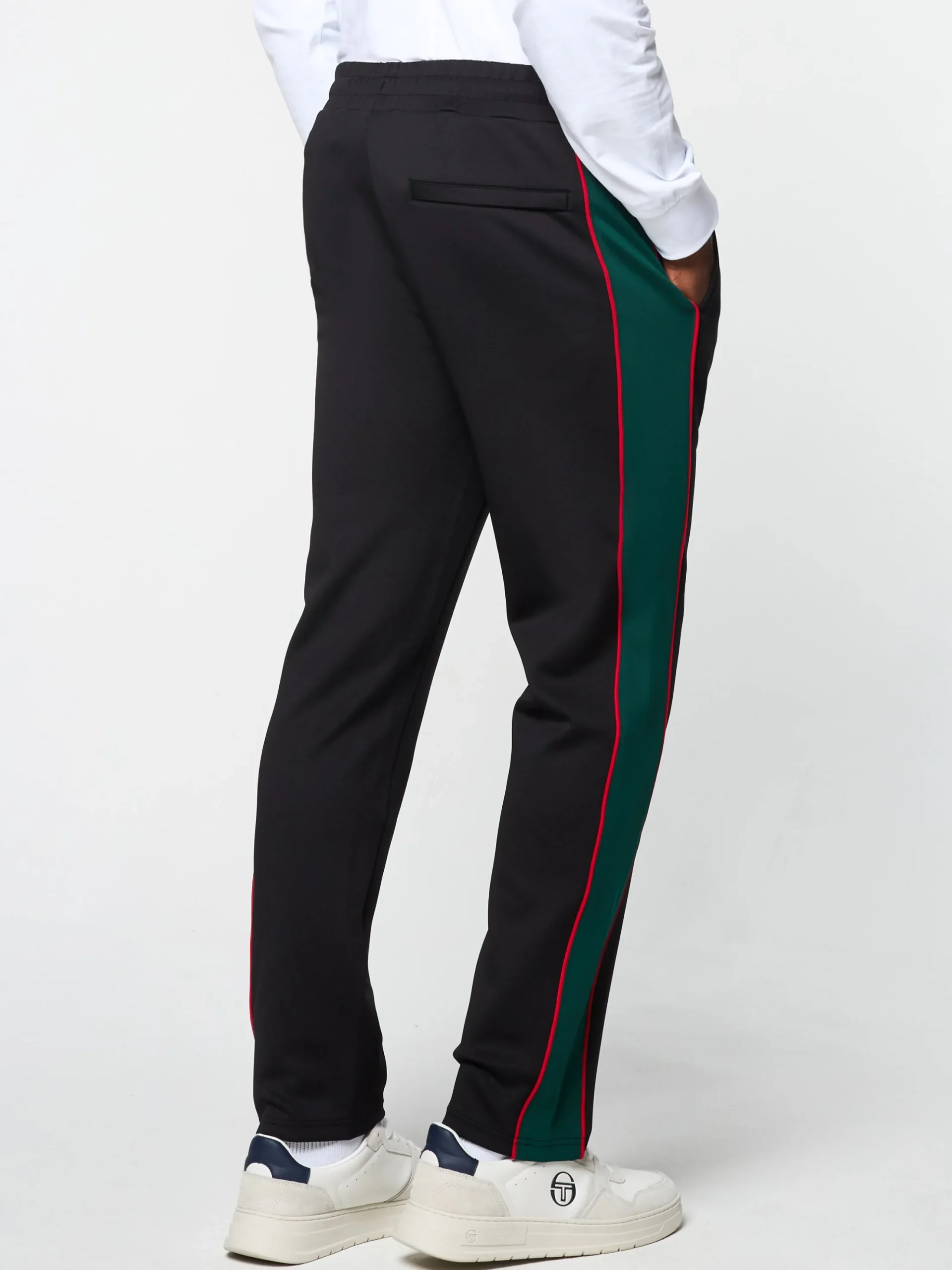 Sergio Tacchini Melfi Diver Track Pant- BLACK BEAUTY Sale