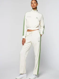 Sergio Tacchini Miss Carlotta Velour Track Pant- GARDENIA Discount