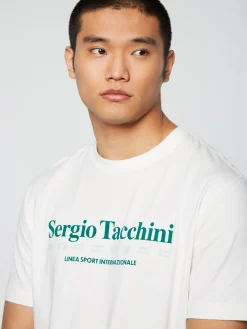 Sergio Tacchini Monda T-Shirt- GARDENIA Discount