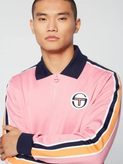 Sergio Tacchini Monte Track Jacket Archivio- WILD ROSE Discount