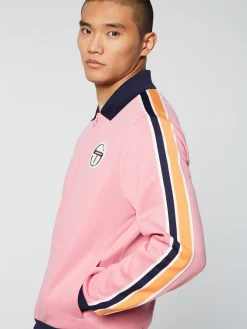 Sergio Tacchini Monte Track Jacket Archivio- WILD ROSE Discount