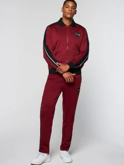 Sergio Tacchini Monte Track Jacket Archivio- MERLOT New