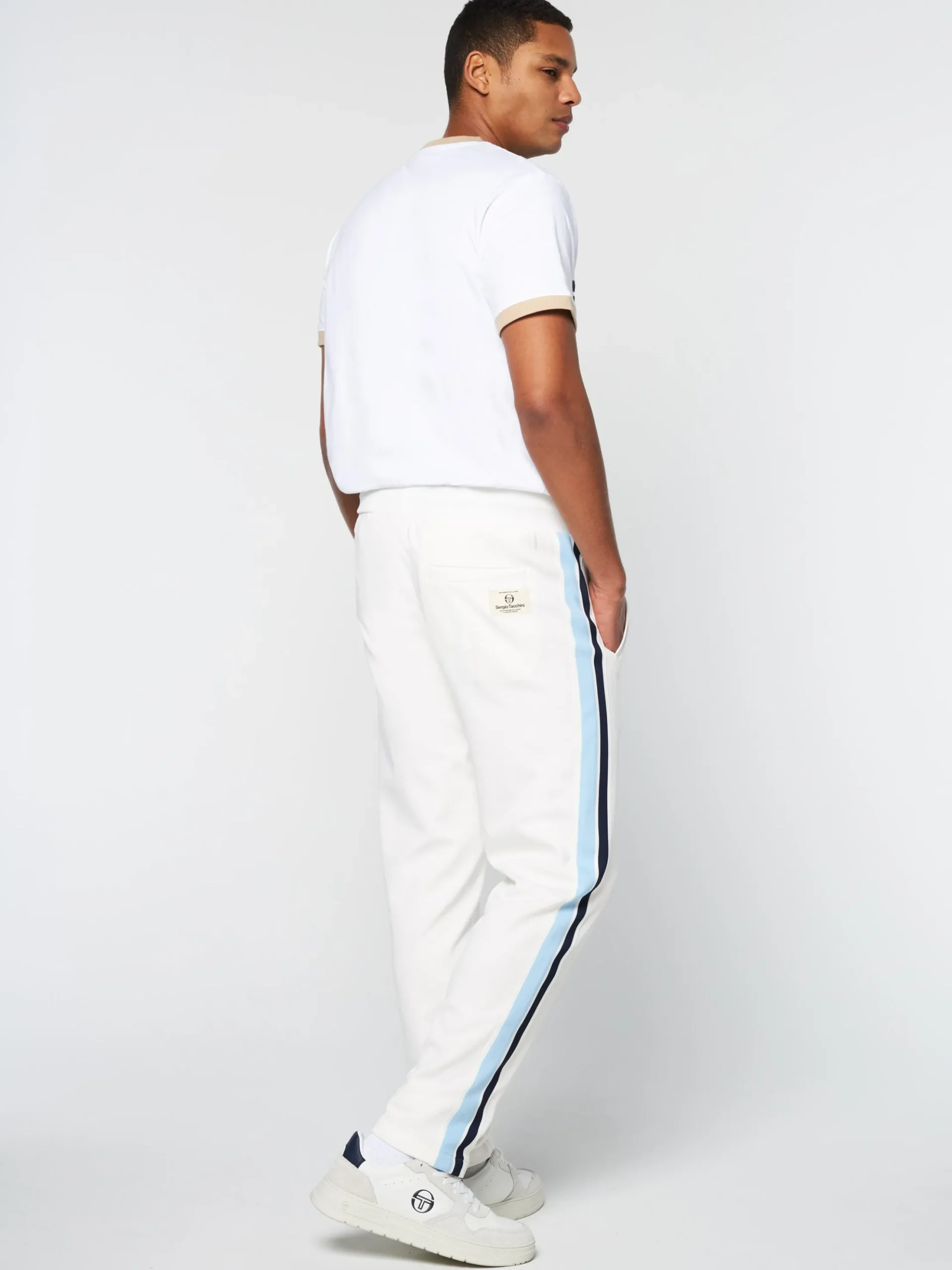 Sergio Tacchini Monte Track Pant Archivio- GARDENIA Online