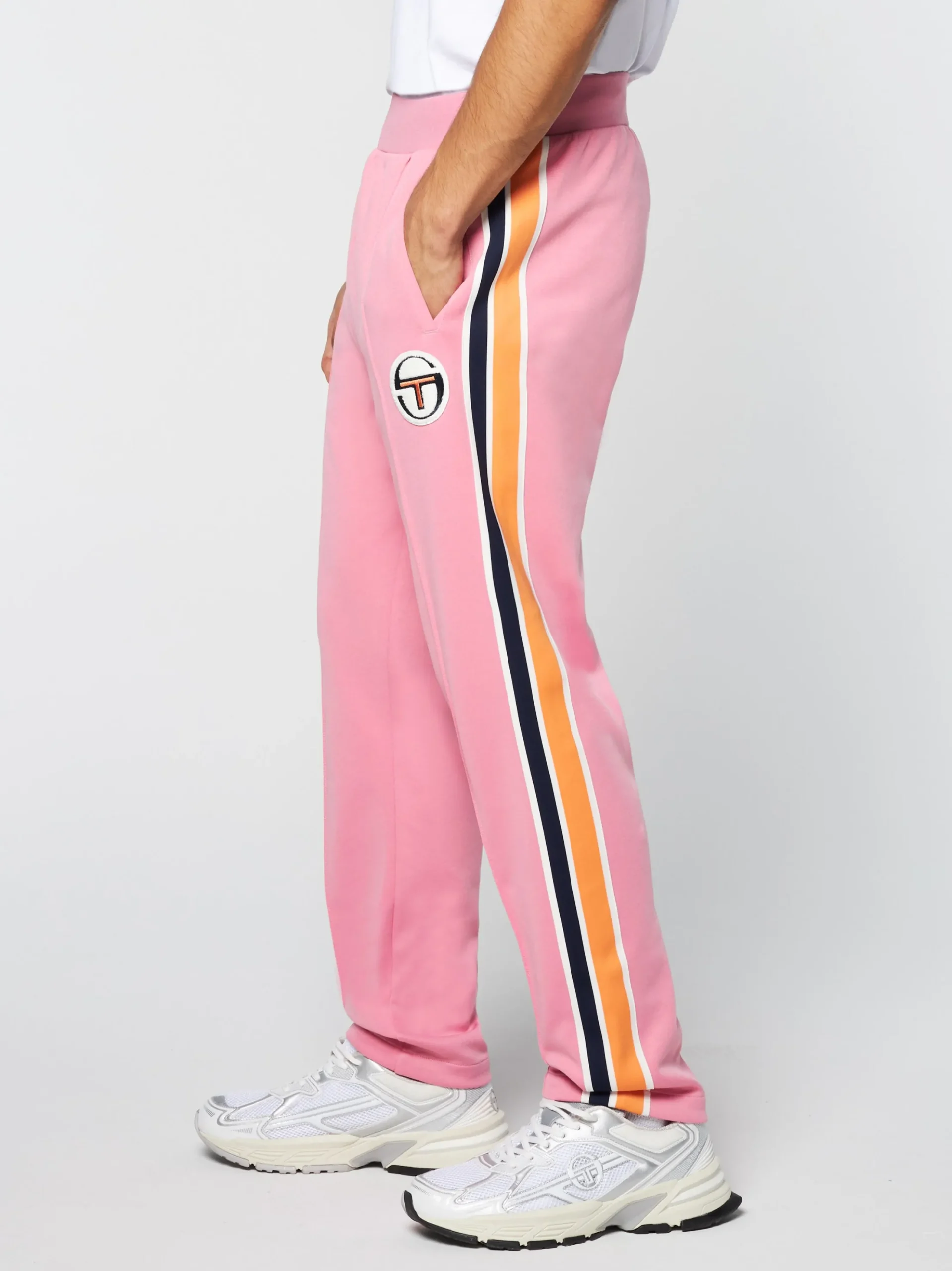 Sergio Tacchini Monte Track Pant Archivio- WILD ROSE Clearance