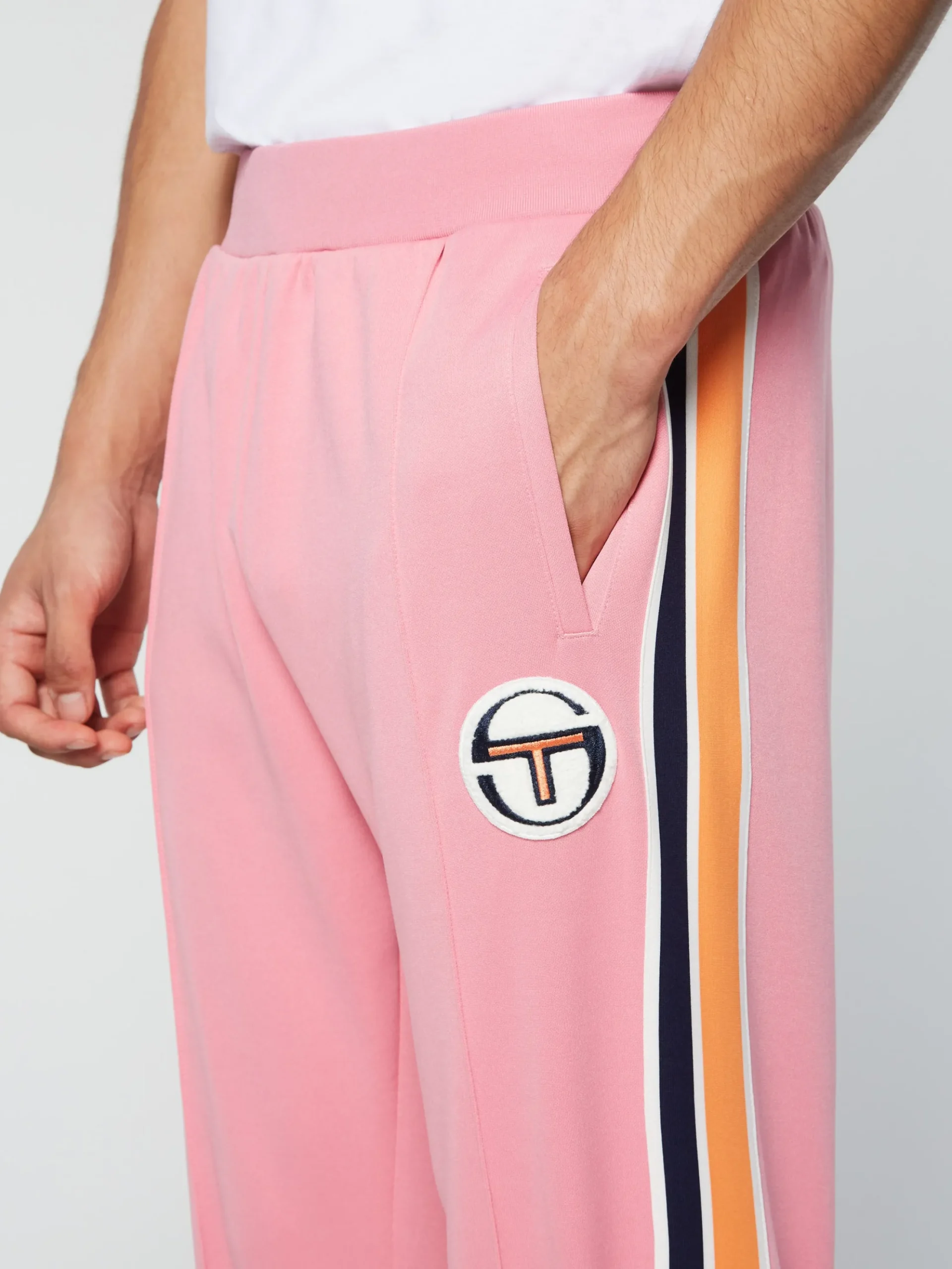 Sergio Tacchini Monte Track Pant Archivio- WILD ROSE Clearance