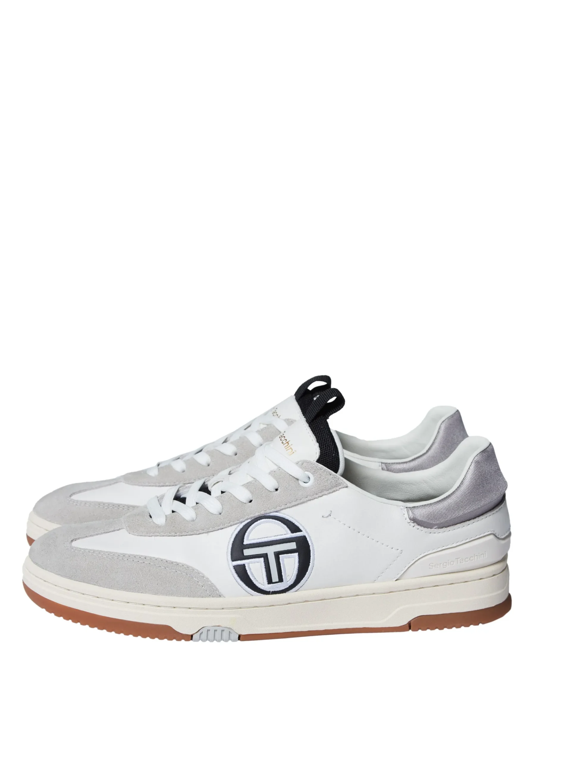 Sergio Tacchini Neo Terrace DA Sneaker- White/ Antique White/ Raven WHITE/ANTIQUE WHITE/RAVEN New