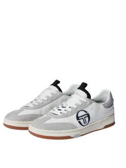 Sergio Tacchini Neo Terrace DA Sneaker- White/ Antique White/ Raven WHITE/ANTIQUE WHITE/RAVEN New