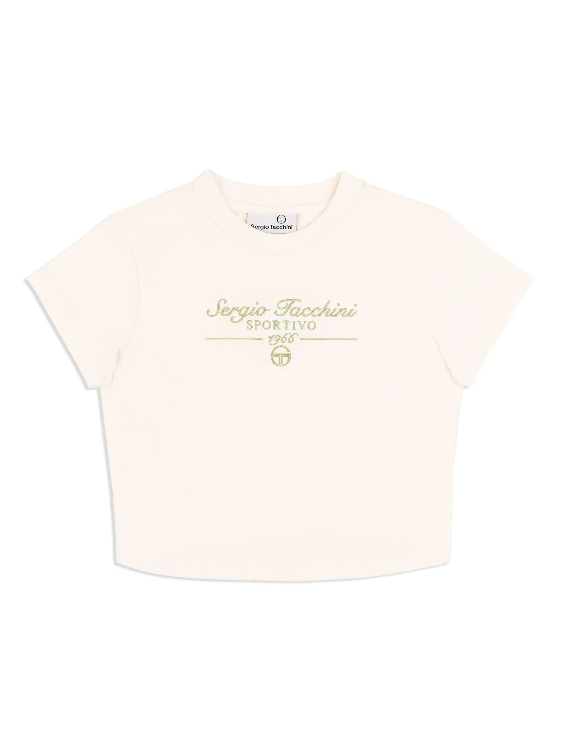 Sergio Tacchini Nicola Graphic T-Shirt- GARDENIA Hot
