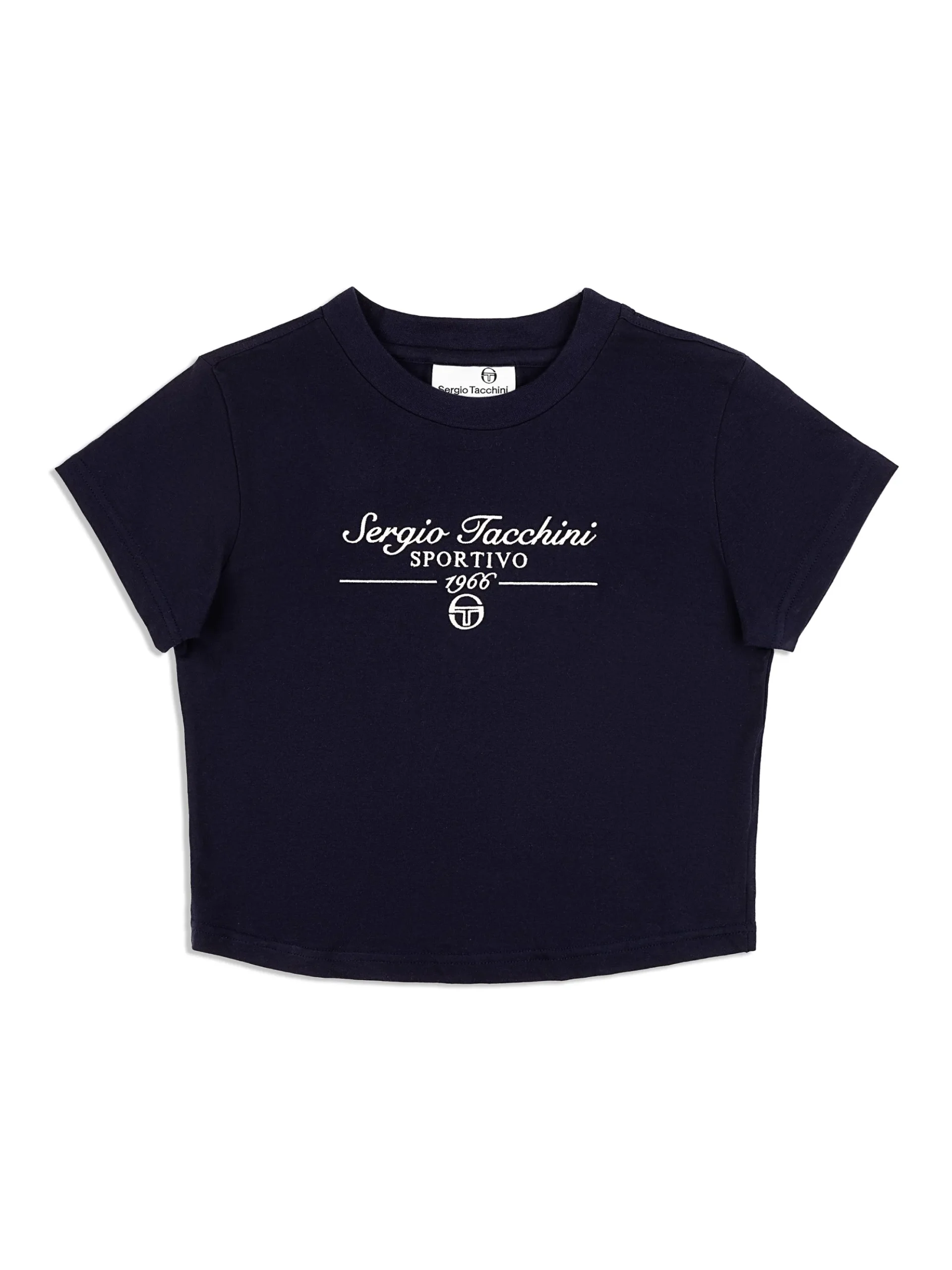 Sergio Tacchini Nicola Graphic T-Shirt- MARITIME BLUE Hot