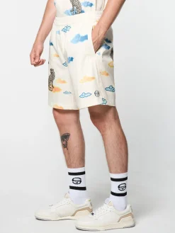 Sergio Tacchini Nuvola Tencel Cabana Short GARDENIA Outlet