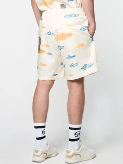 Sergio Tacchini Nuvola Tencel Cabana Short GARDENIA Outlet