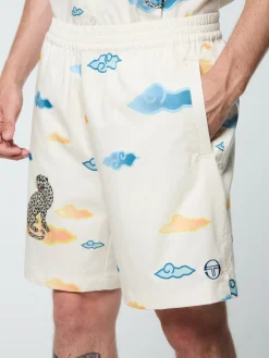 Sergio Tacchini Nuvola Tencel Cabana Short GARDENIA Outlet