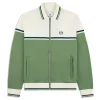 Sergio Tacchini Olmi Track Jacket- HEDGE GREEN Online