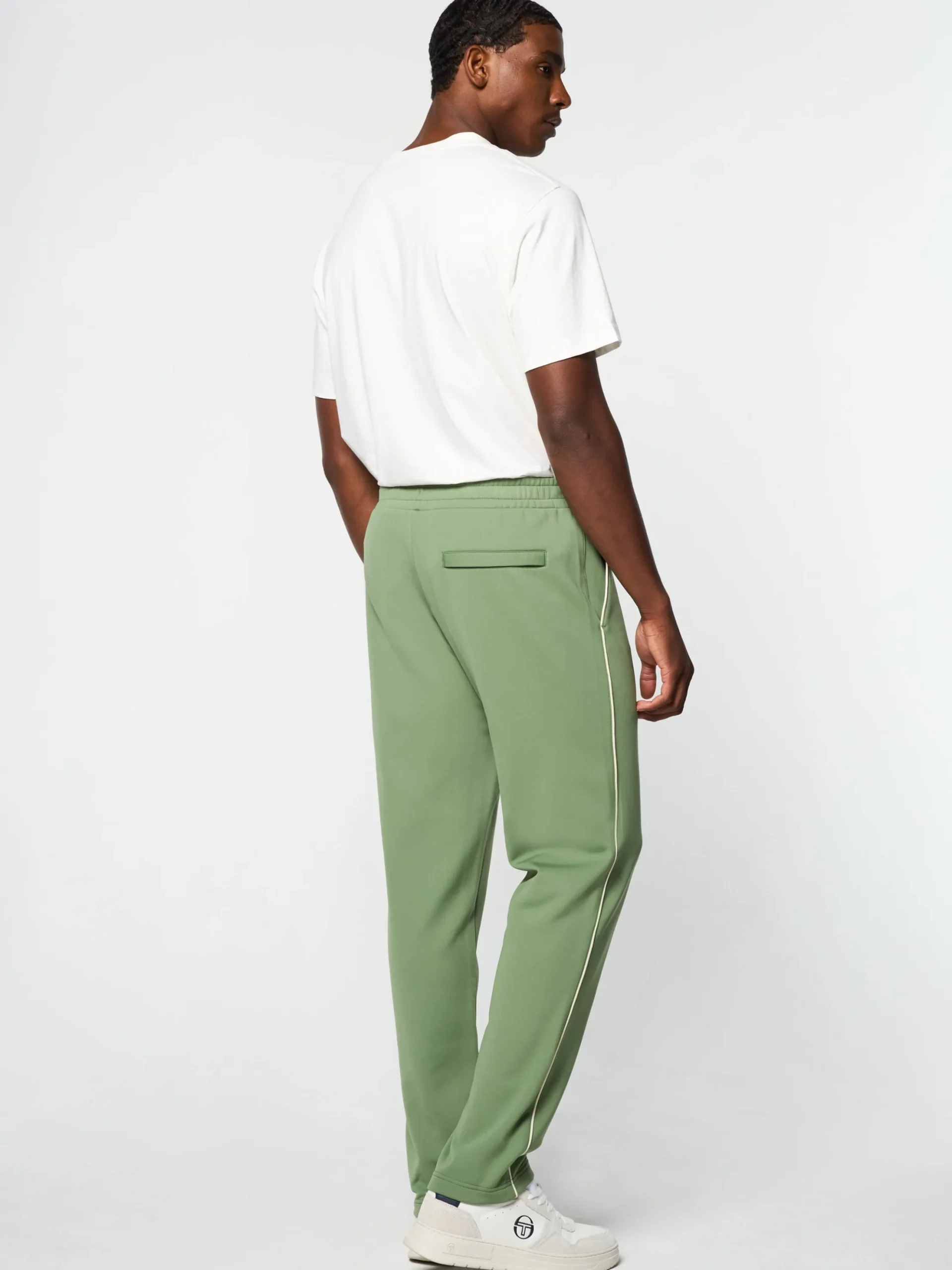 Sergio Tacchini Olmi Track Pant- HEDGE GREEN Hot